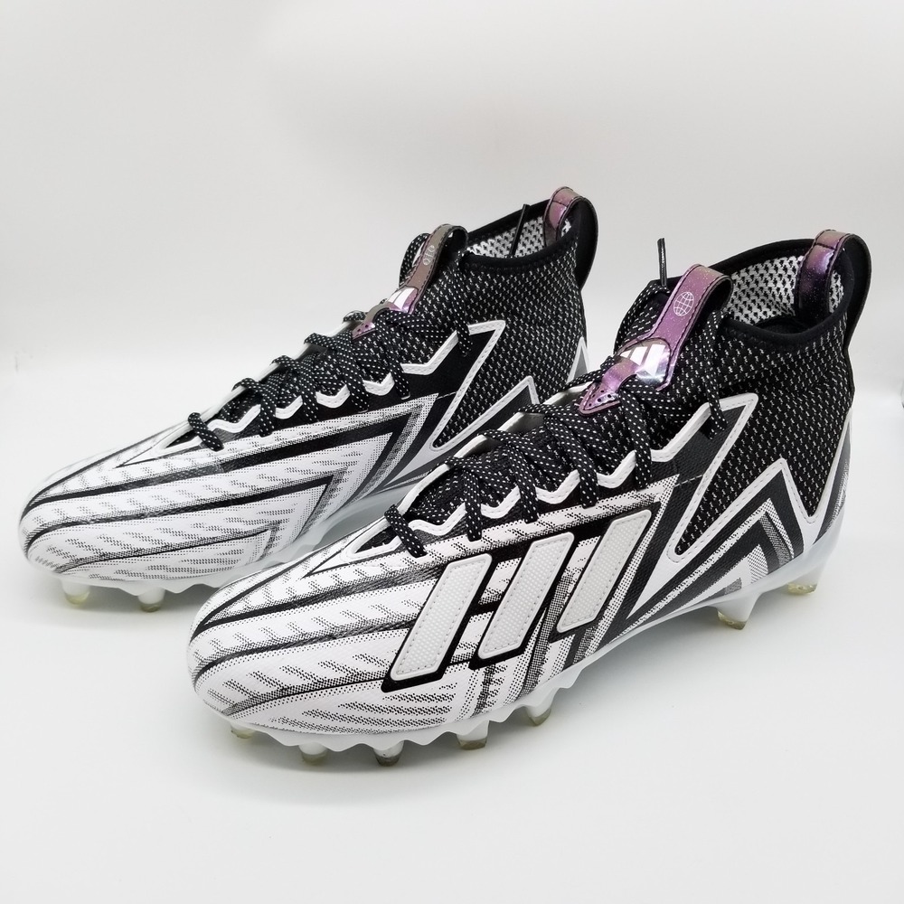 Adidas Men Freak 23 RFS Football Cleats Sz US 10 Black‎ White Athletic